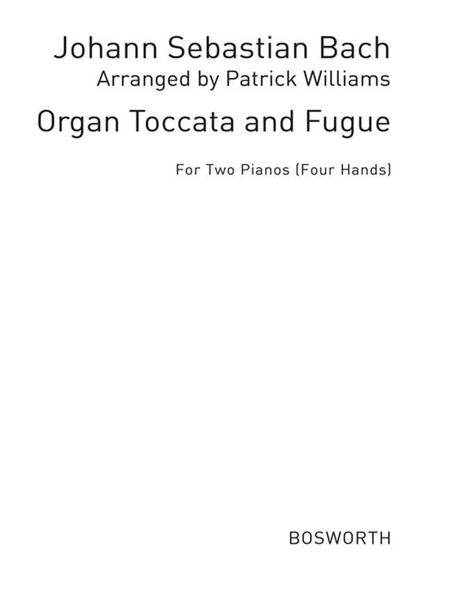 Organ Toccato And Fugue In D Minor 2pf4hnds